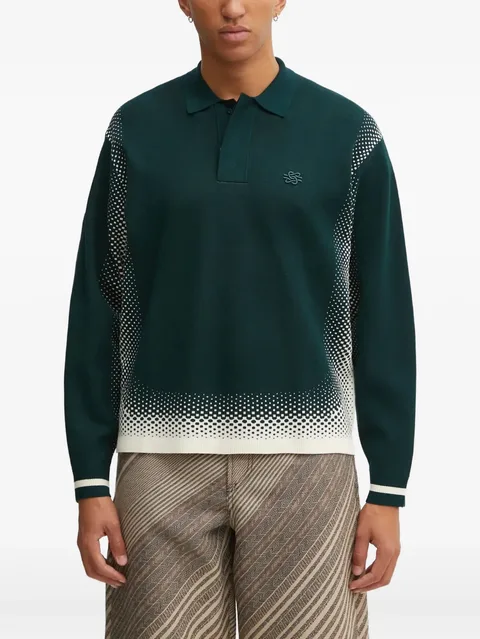 long-sleeves polo shirt