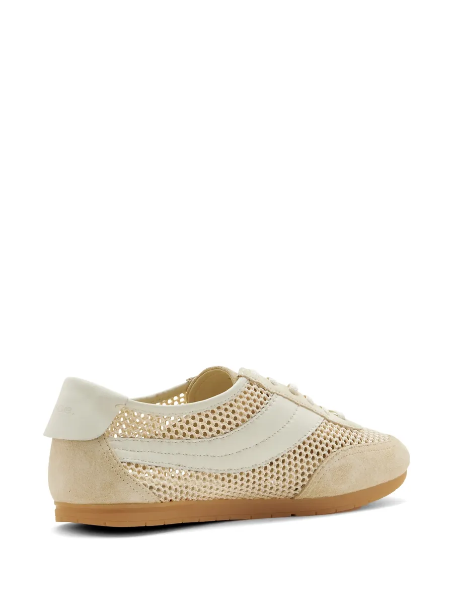 mesh panel sneakers 5