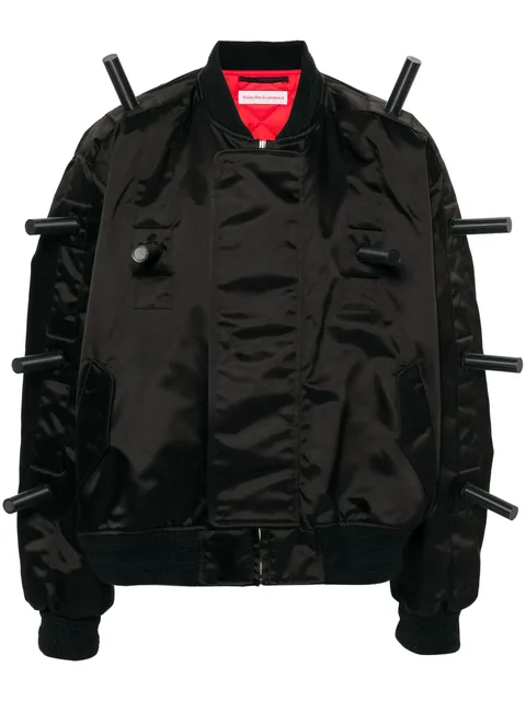 Exoskeleton bomber jacket