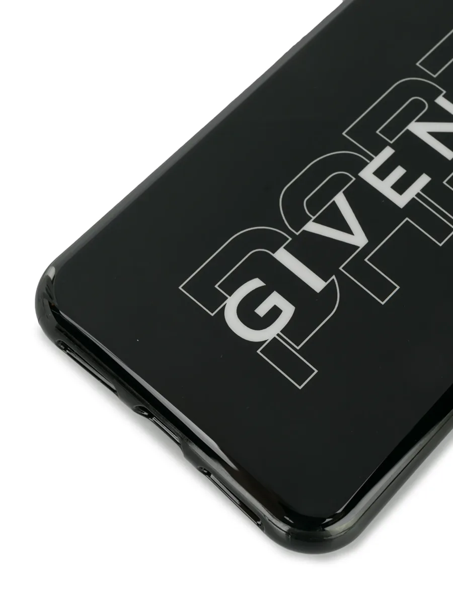 logo print iPhone X/XS case 6