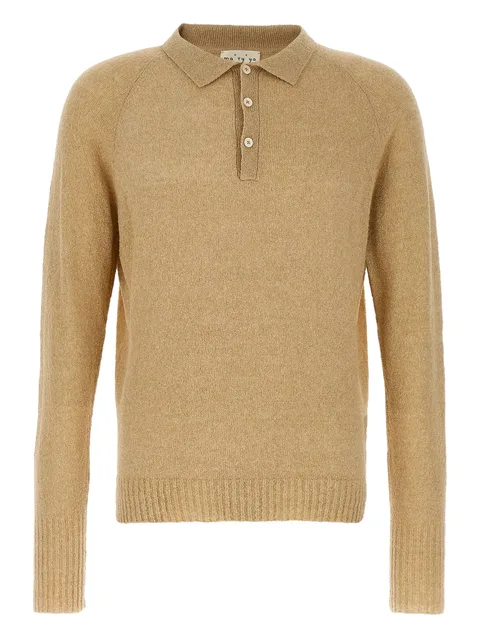 button-placket polo shirt