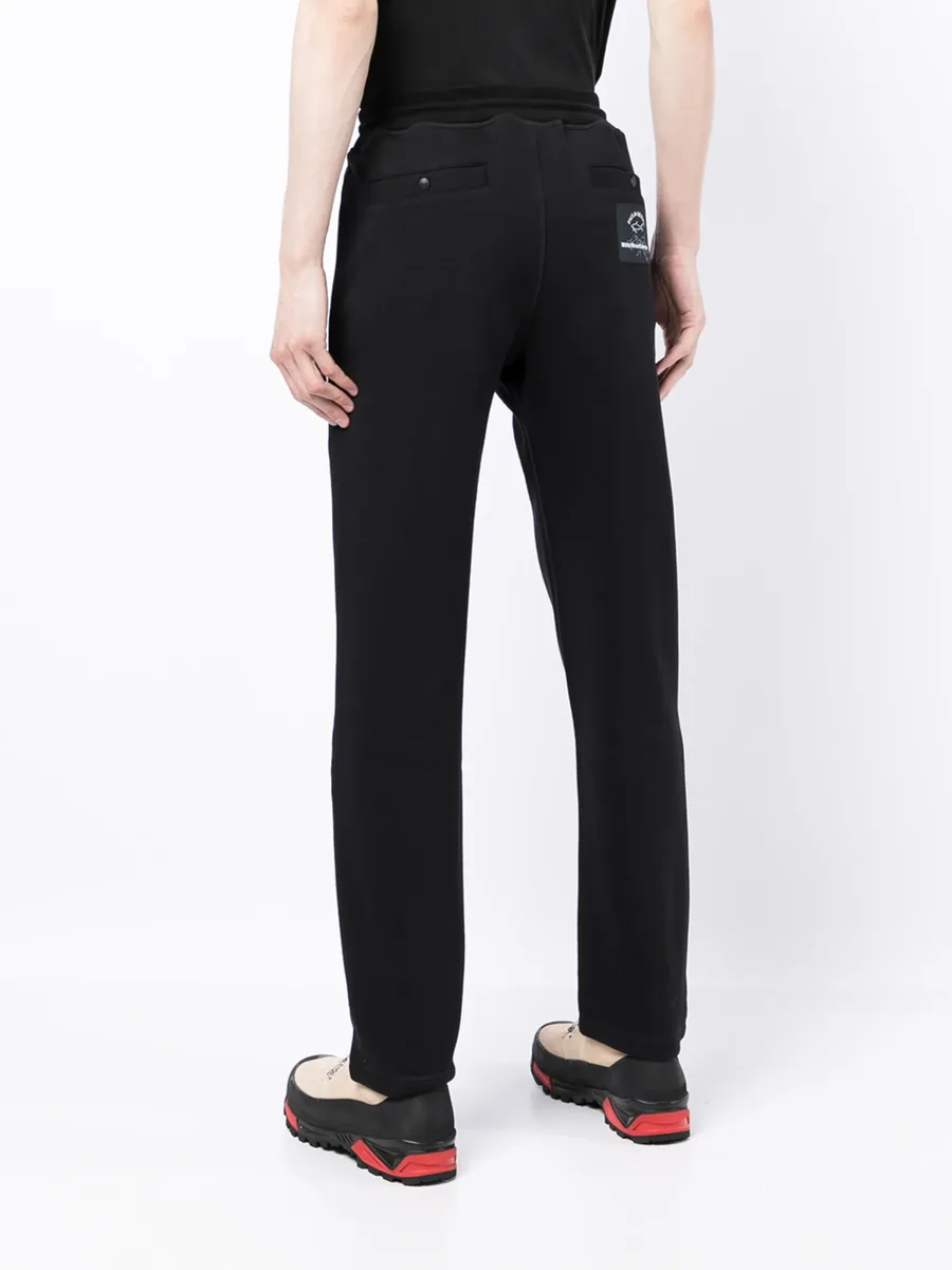 logo-print cotton sweatpants 8