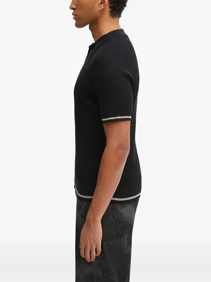 embroidered-logo polo shirt 3