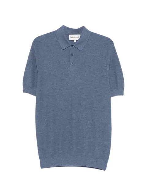 piqué-knit polo shirt