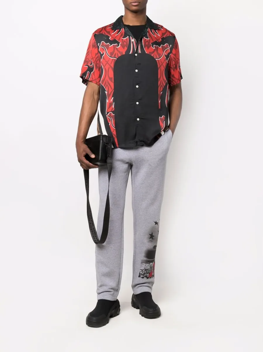graphic-print track pants 4