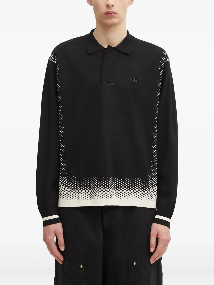 long-sleeves polo shirt 2