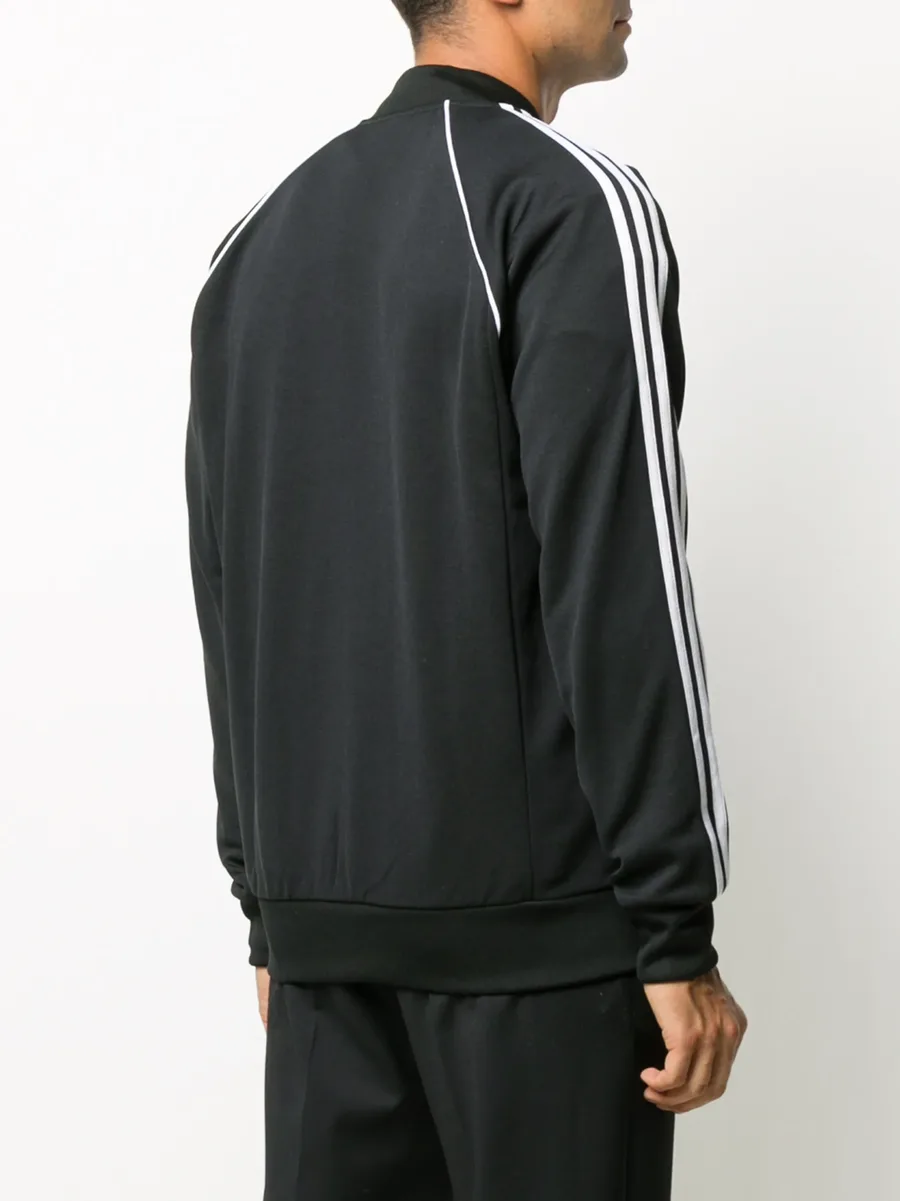 stripe trim track jacket 8
