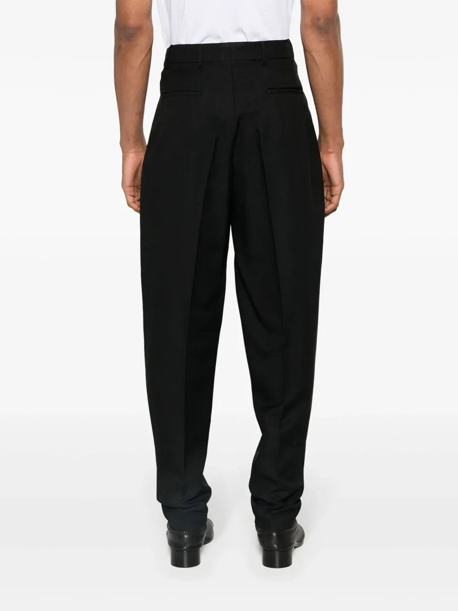 pleated tailored trousers 8