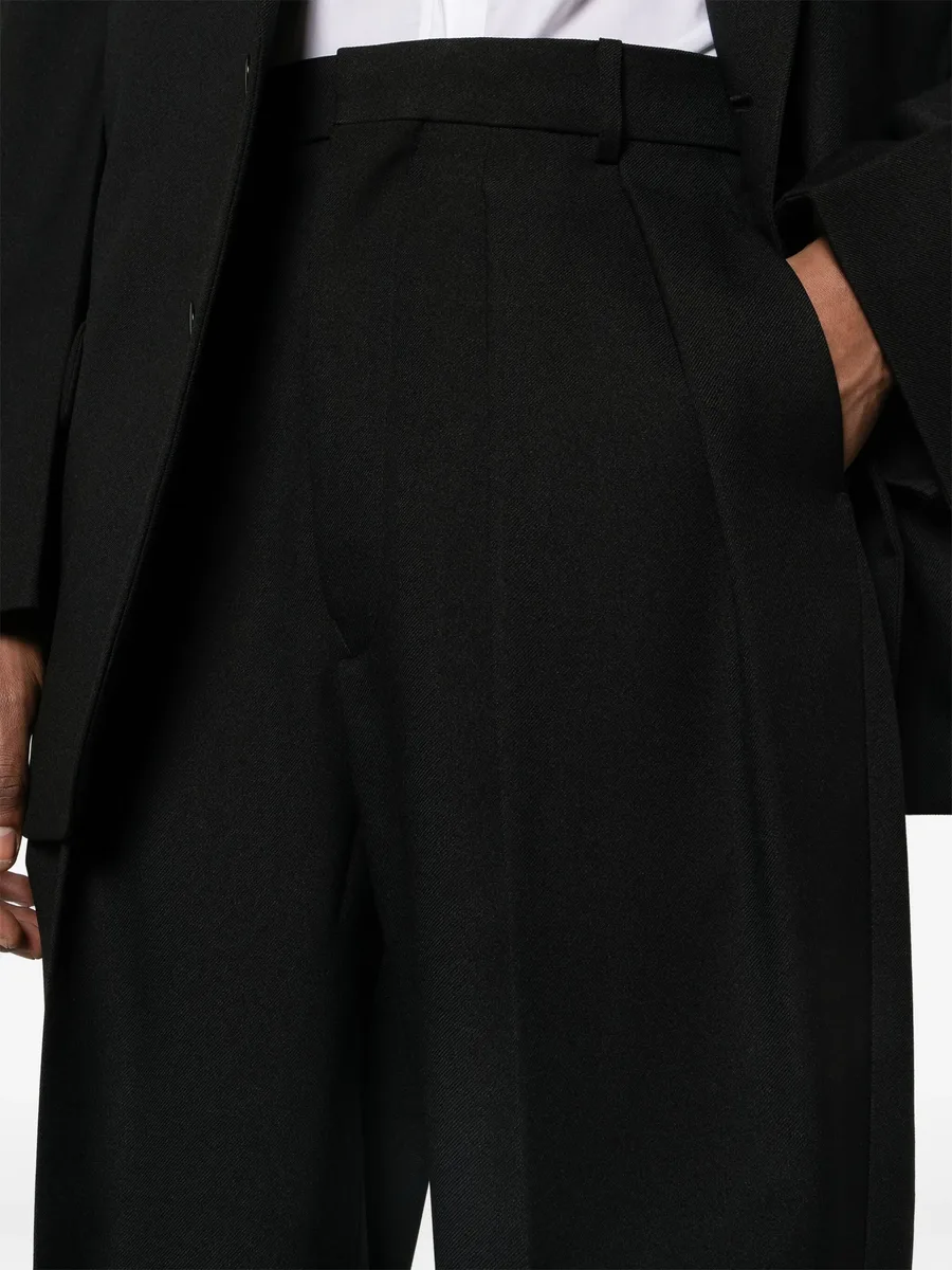 pleated tailored trousers 9