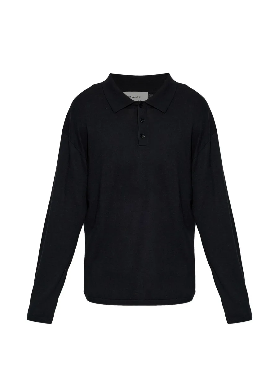 buttoned polo shirt 2