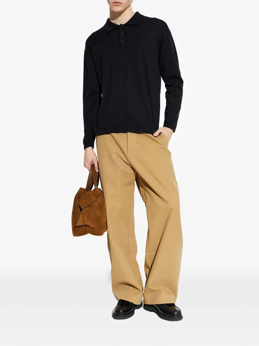 buttoned polo shirt 3