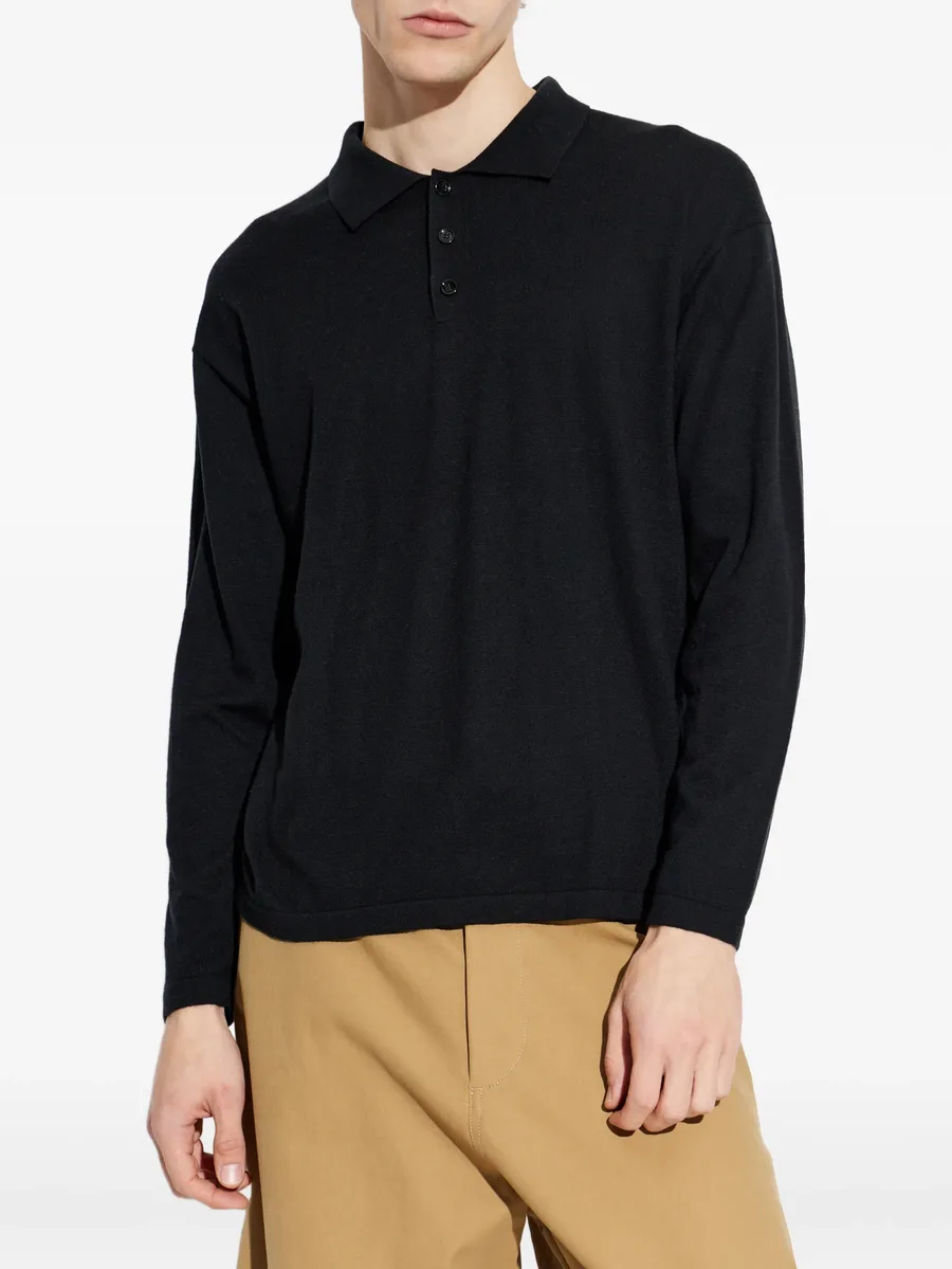 buttoned polo shirt 6