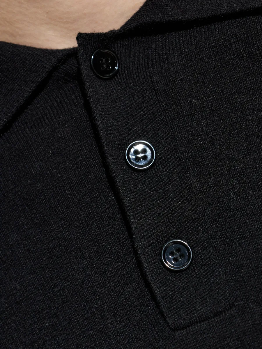 buttoned polo shirt 10
