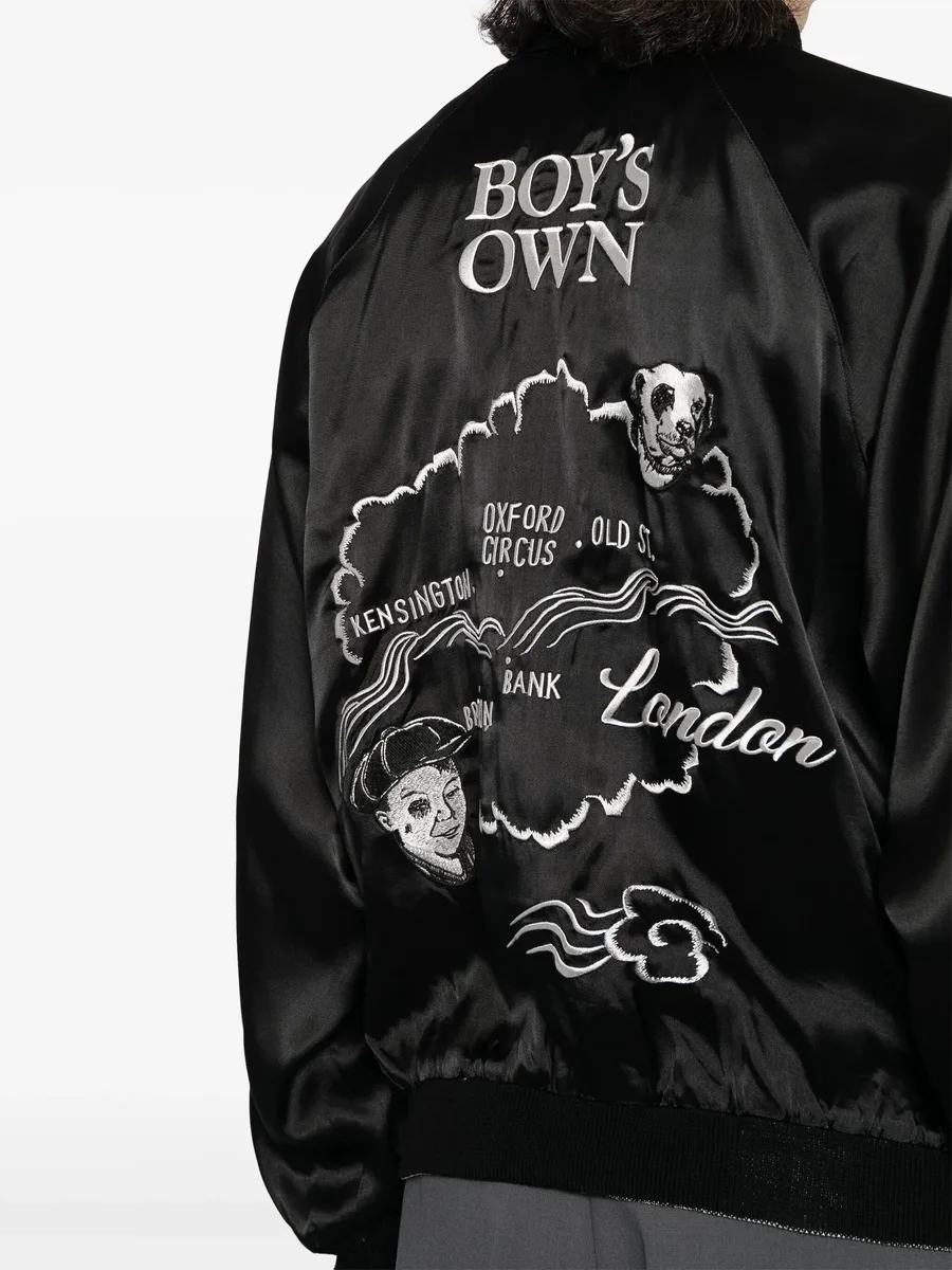 бомбер с вышивкой из коллаборации с Boy's Own 10