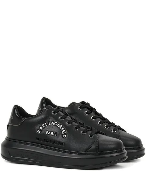 logo platform sneakers