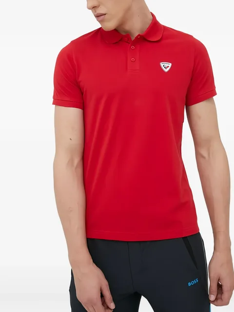 logo polo shirt