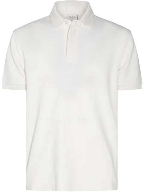 logo-embroidered polo shirt