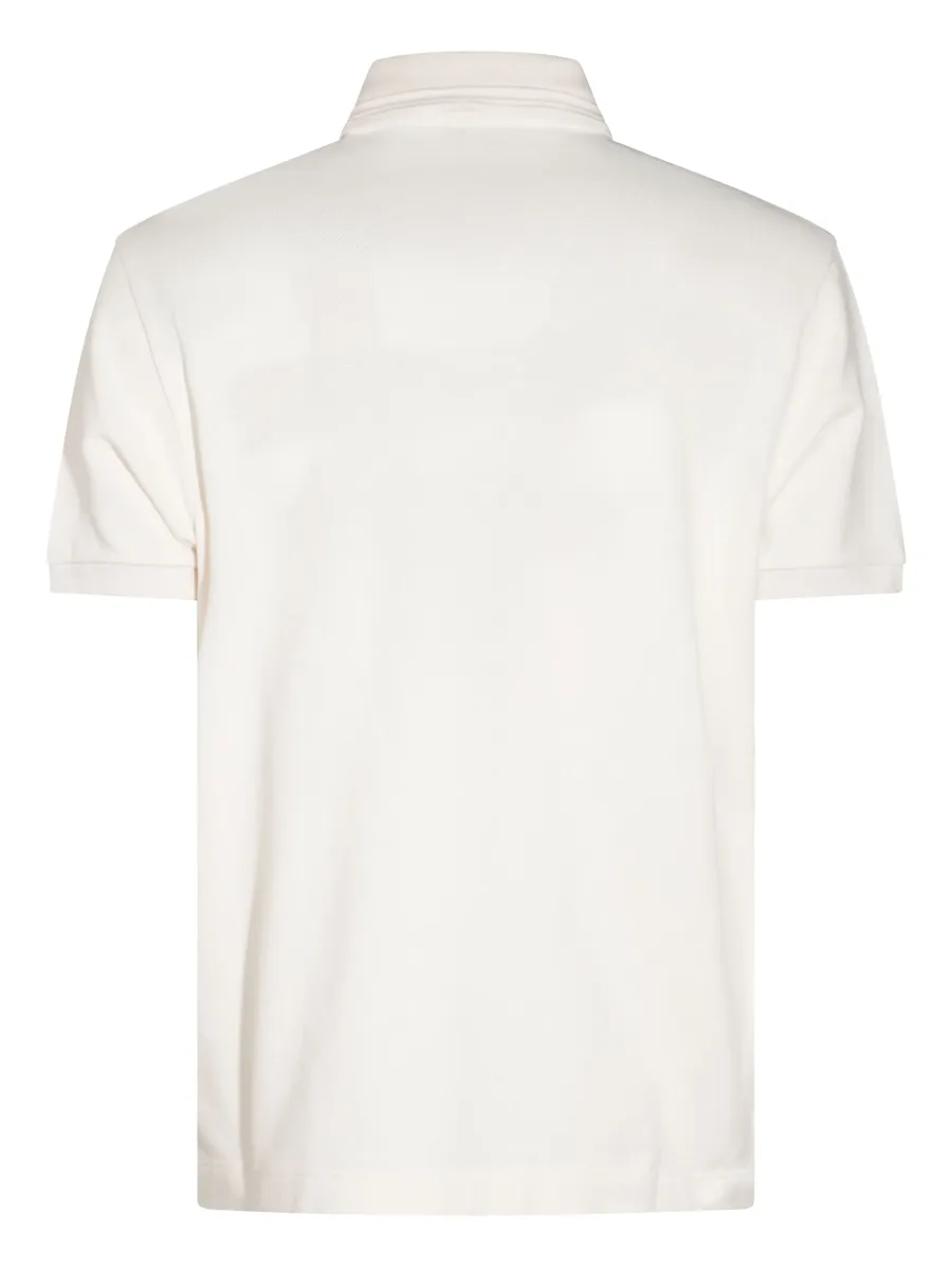 logo-embroidered polo shirt 4