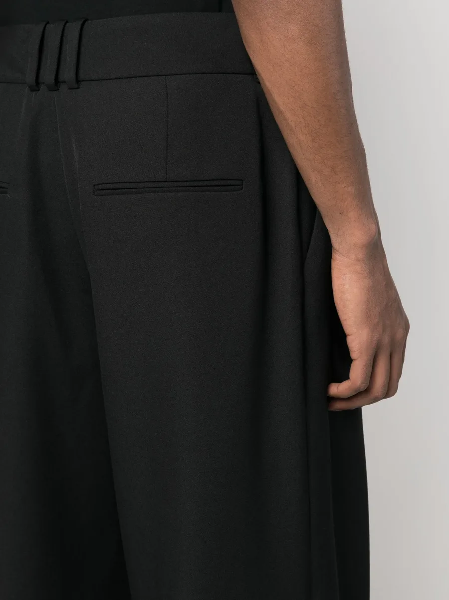 wide-leg tailored trousers 9