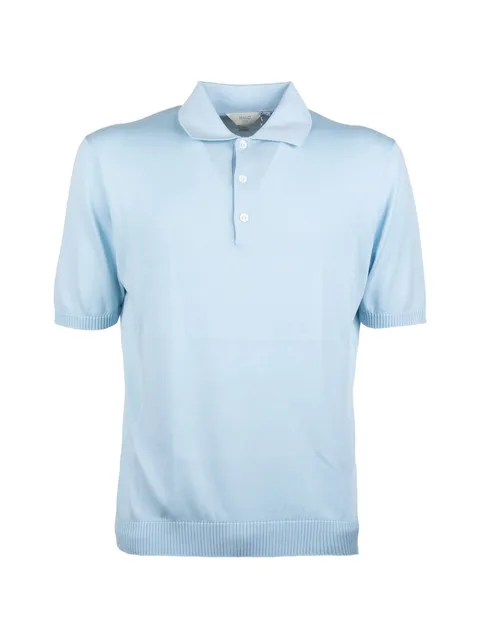 button-up polo shirt