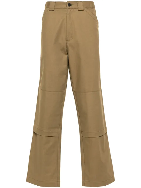 Replicated twill trousers