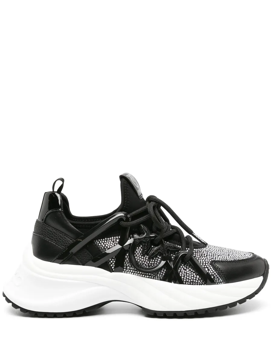 Love Birds-detail chunky sneakers 2