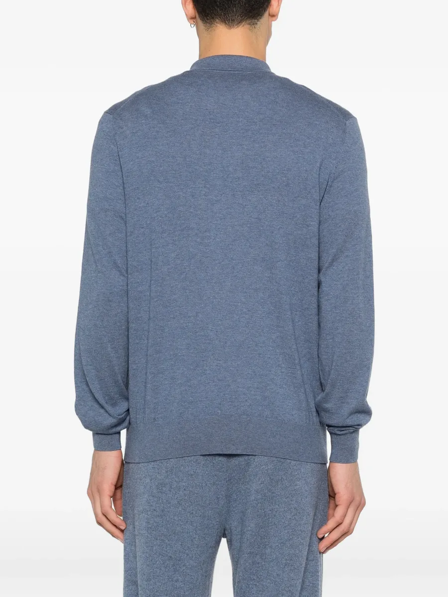 long-sleeve polo shirt 8