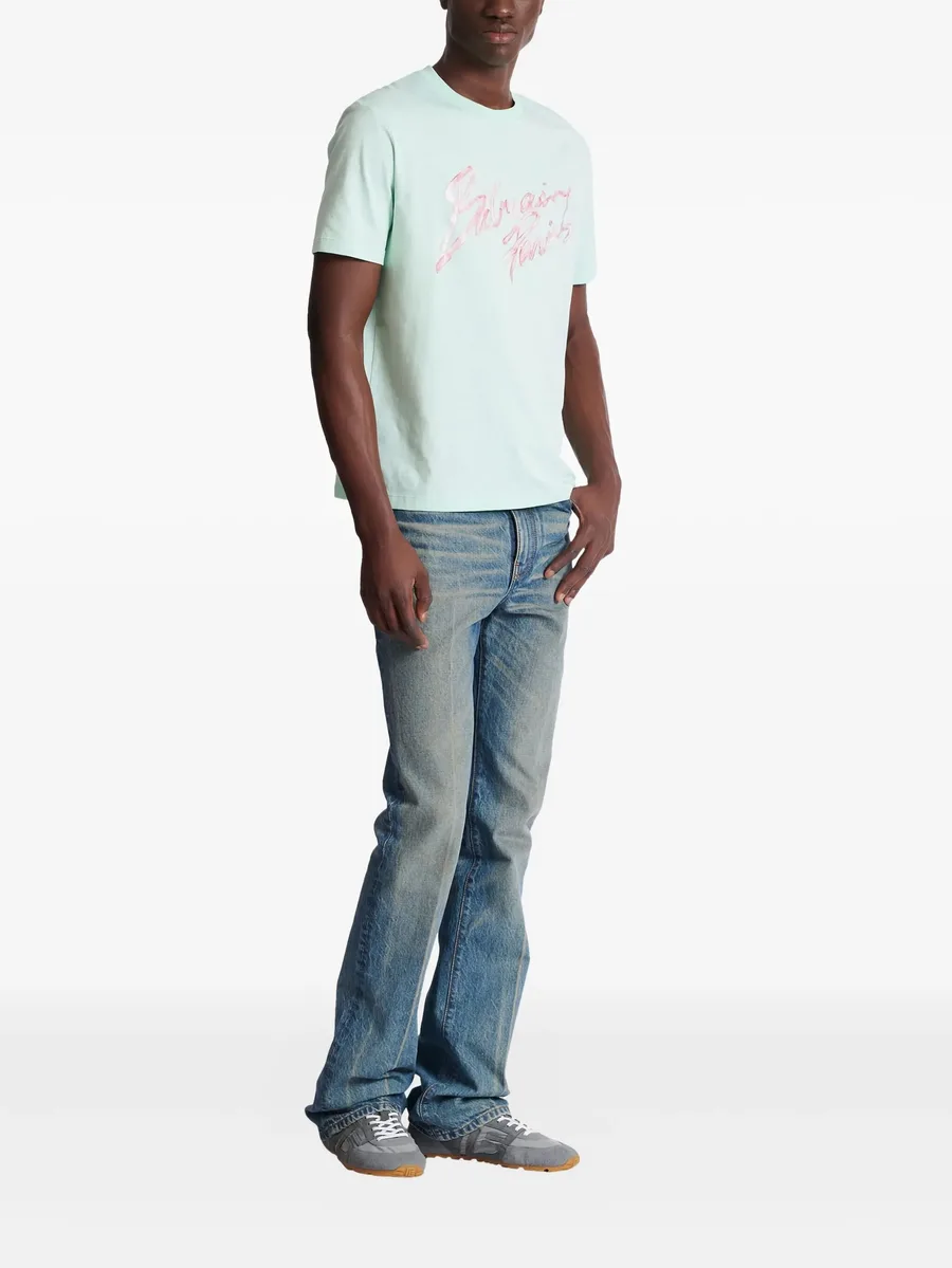 printed cotton T-shirt 5
