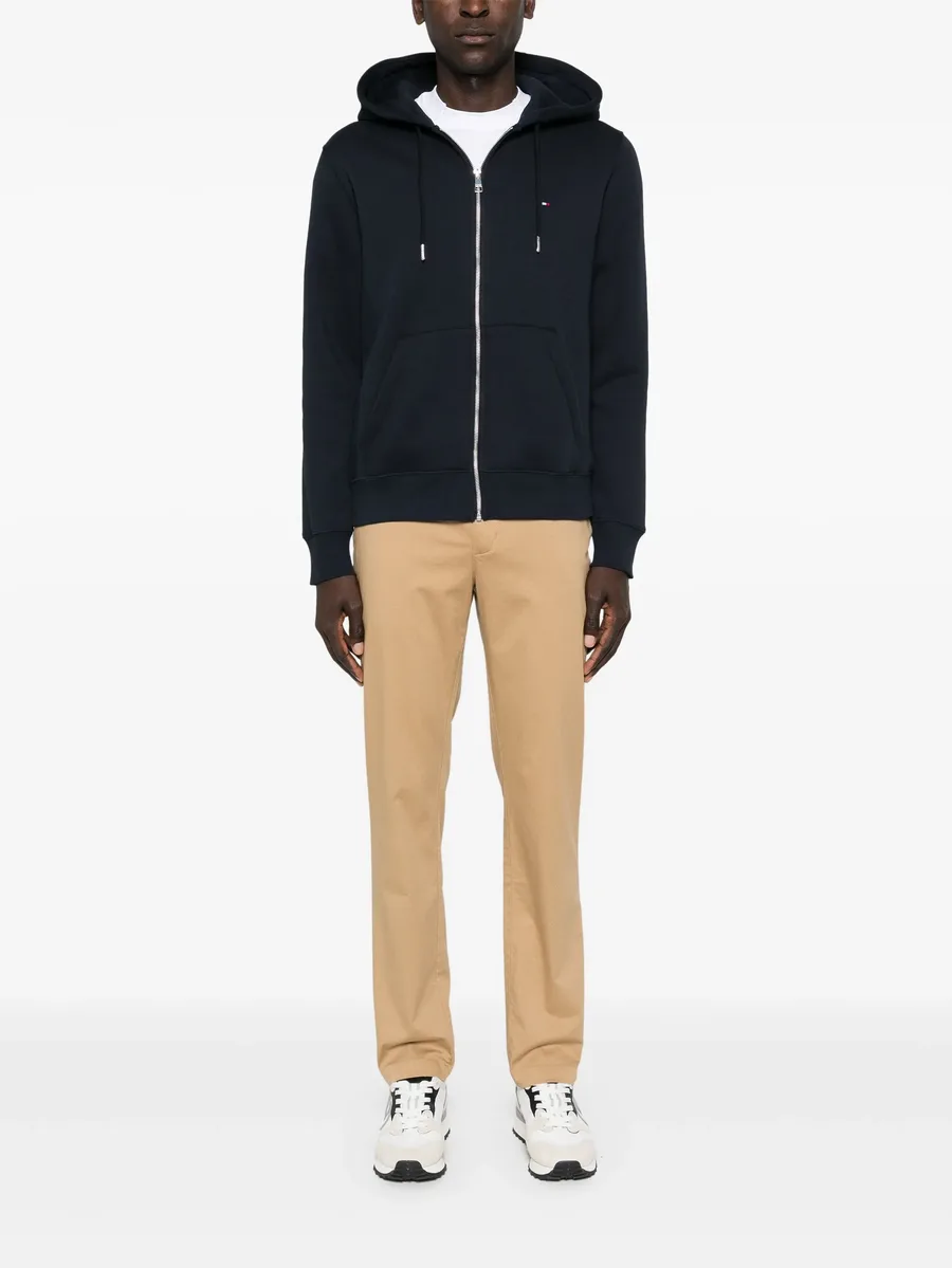 cotton-blend chino trousers 4