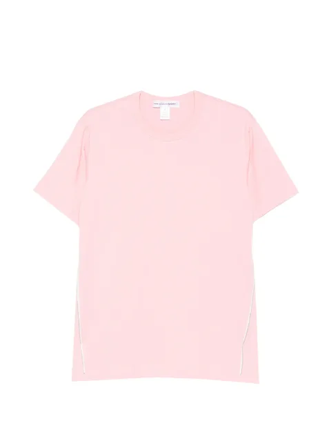 side-zip T-shirt