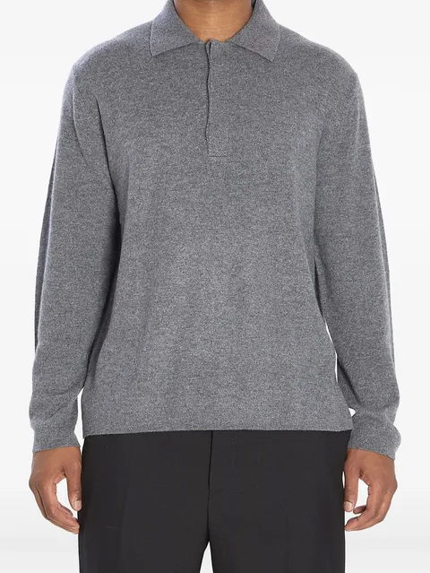 Emil cashmere polo shirt