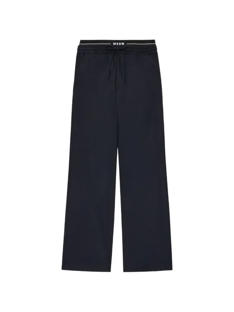 drawstring track pants