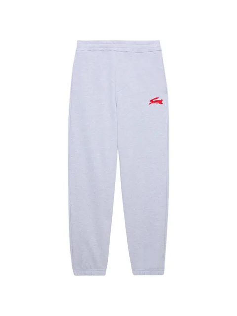 logo-embroidery track pants