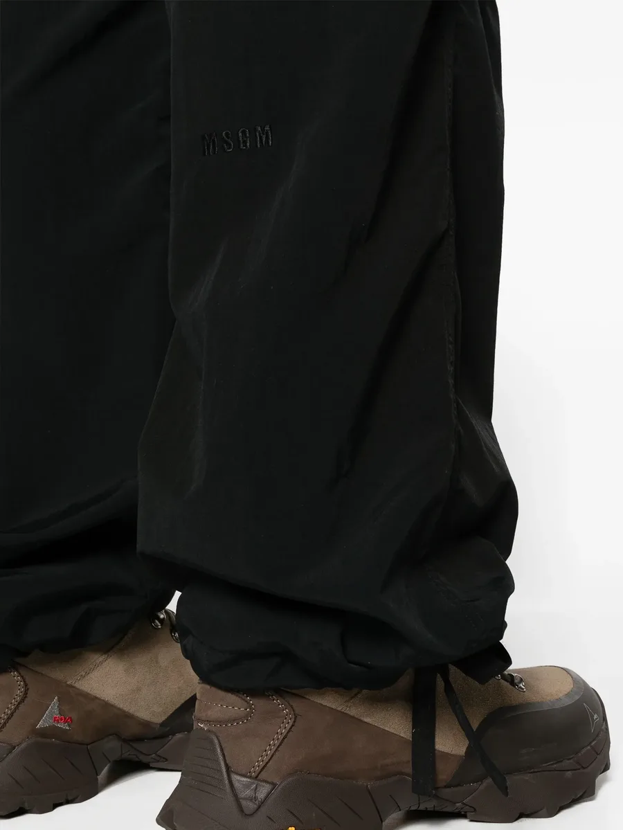straight-leg ripstop cargo trousers 9