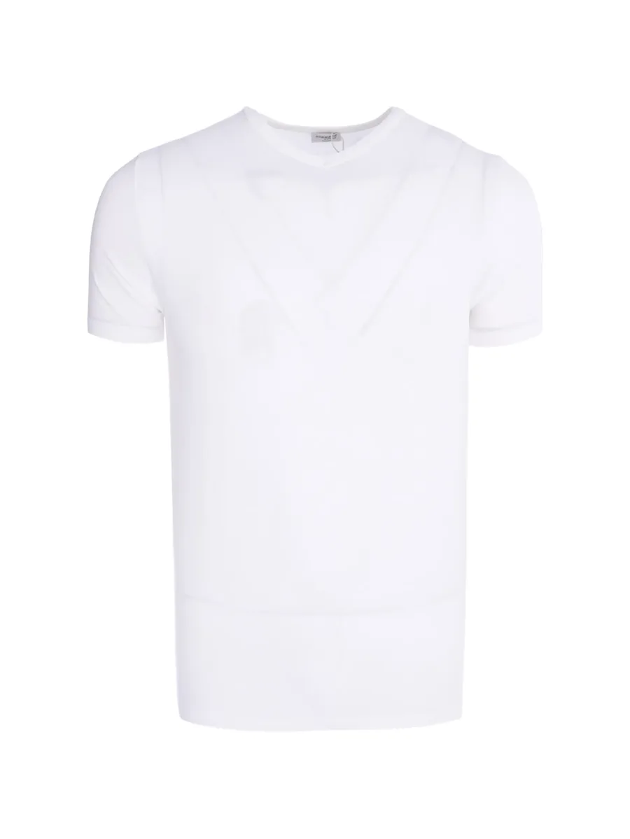 short-sleeve V-neck T-shirt 2