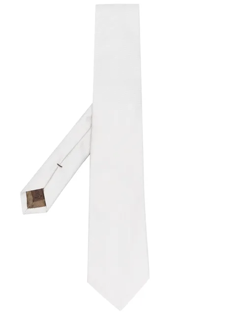 textured silk tie
