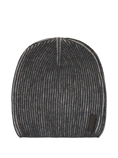 knitted beanie hat