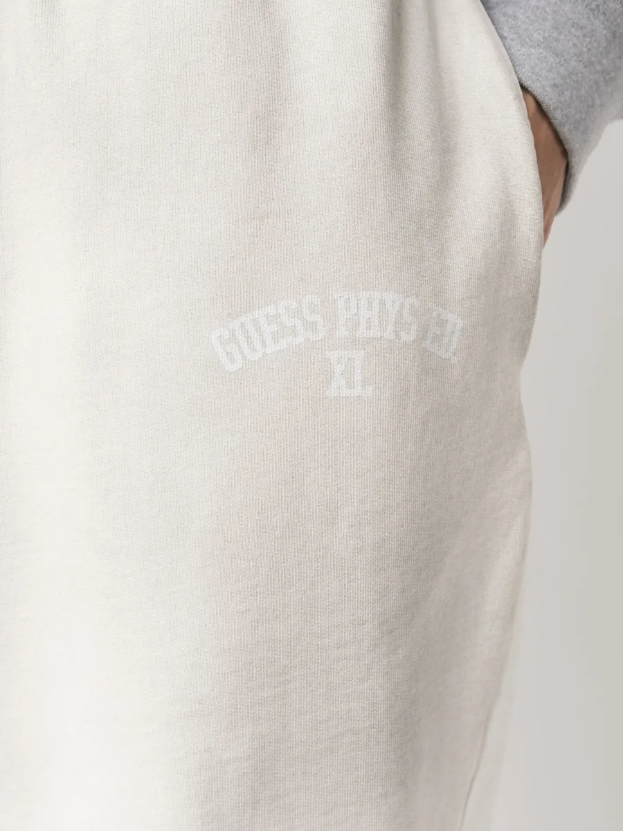 logo-print cotton track pants 10