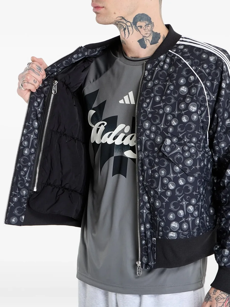 Thug Club Superstar printed stripe jacket 10