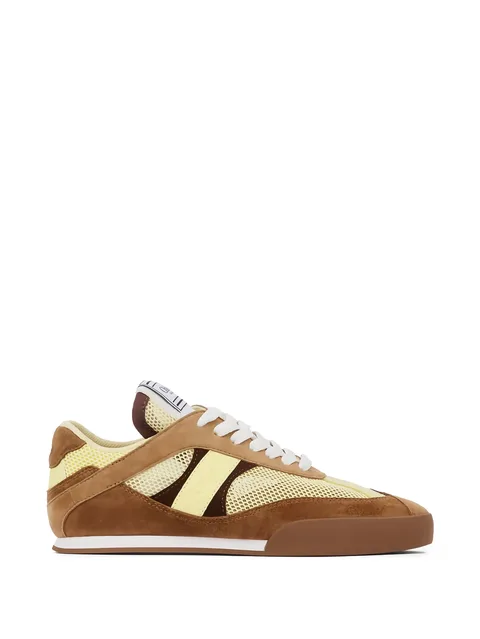 panelled sneakers
