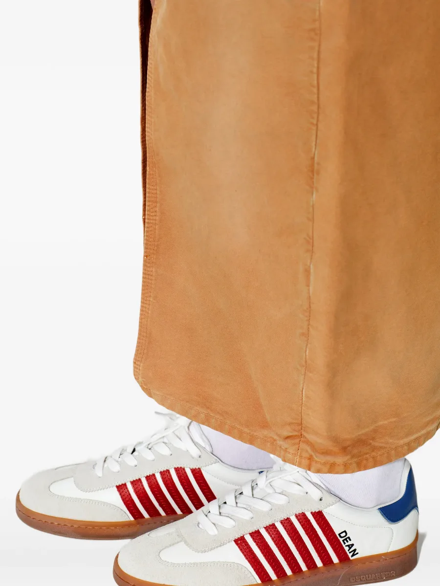 Boxer striped leather sneakers 9