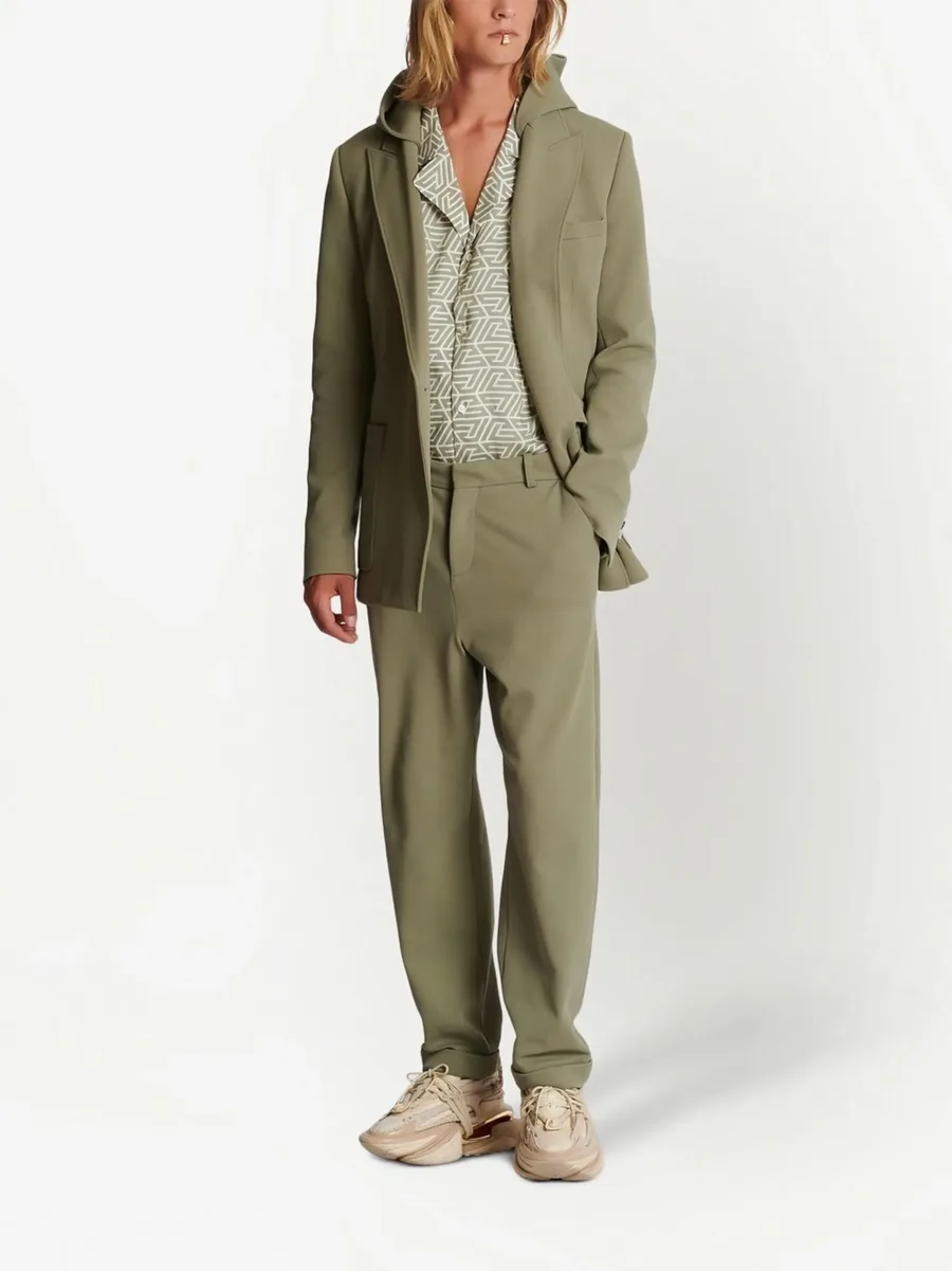 straight-leg cut chino trousers 4