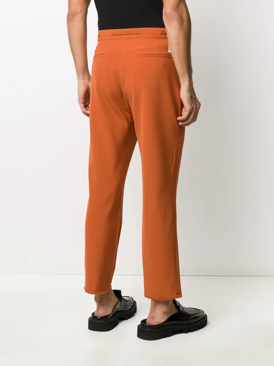 cropped track trousers 8