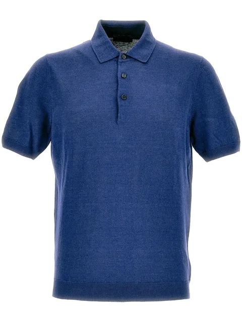 logo-embroidered polo shirt