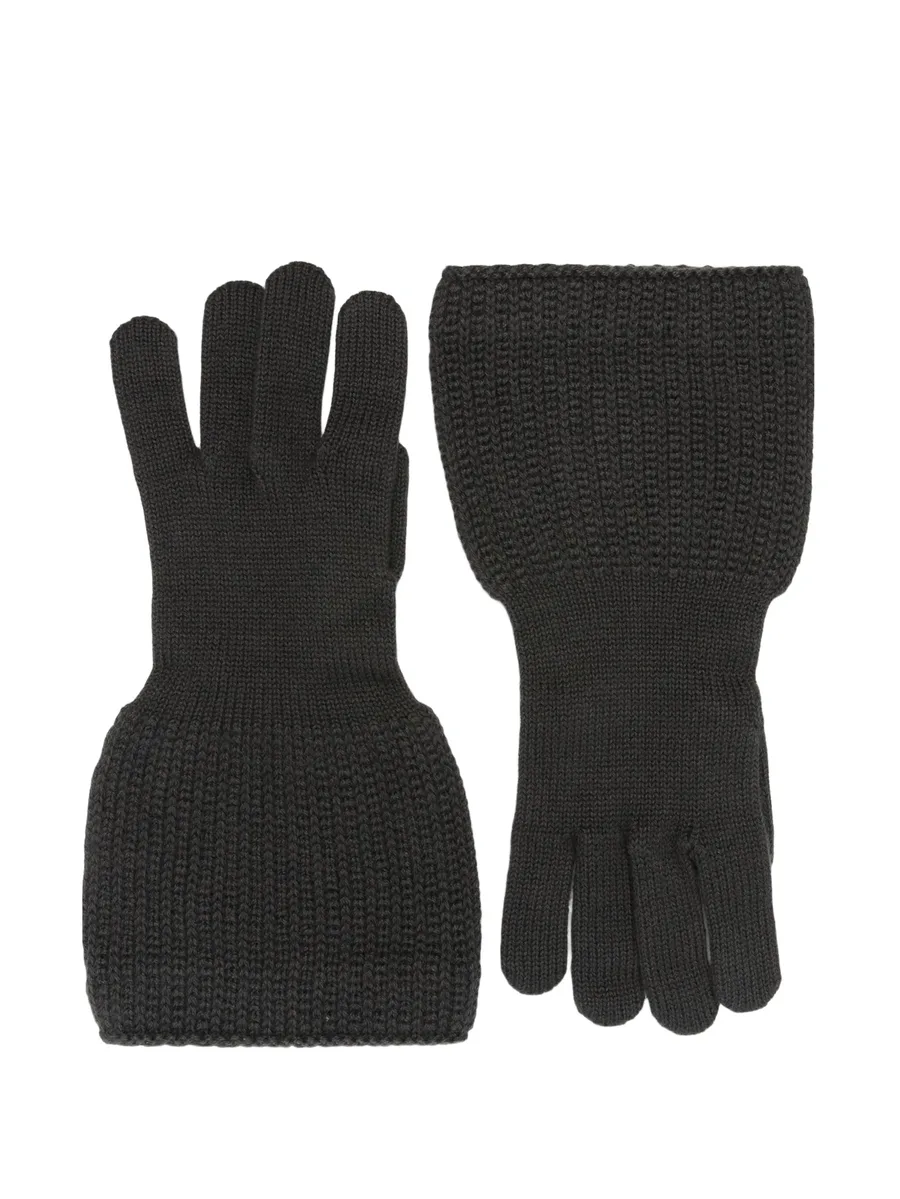 ribbed knit gloves 2