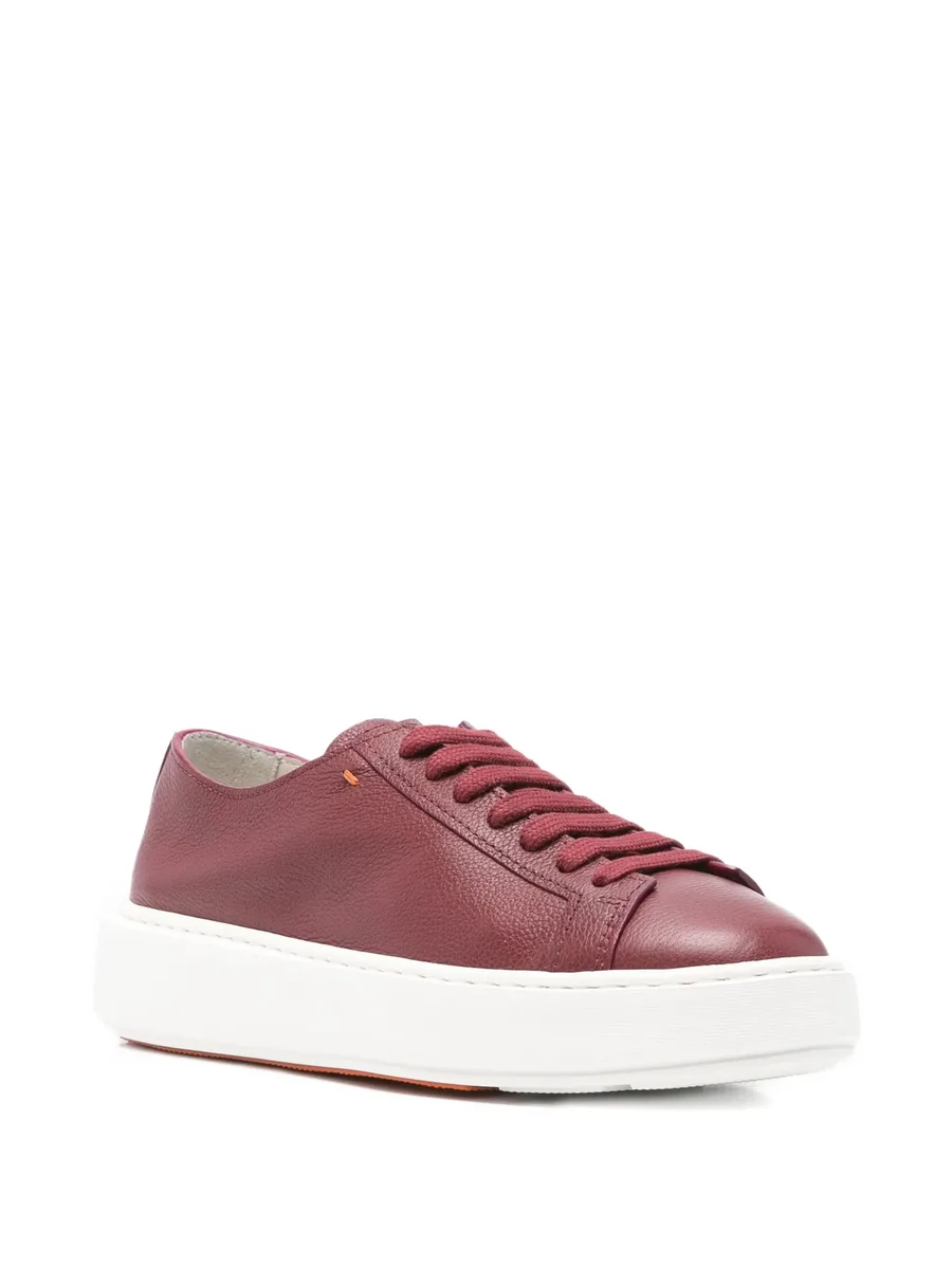 lace-up platform sneakers 3