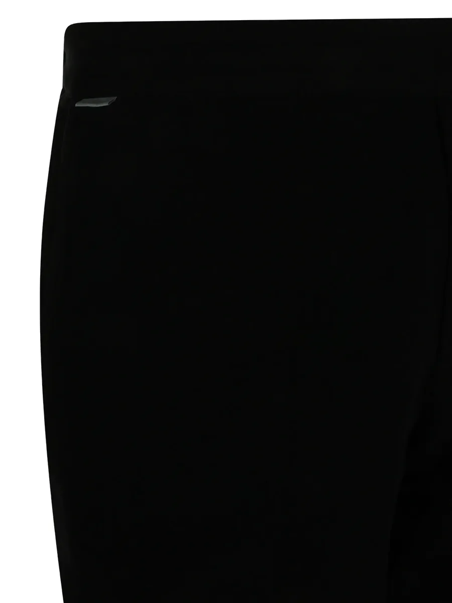 mid waist straight leg trousers 6