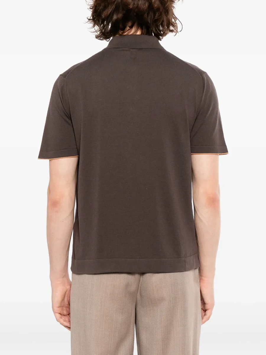 knitted polo shirt 8