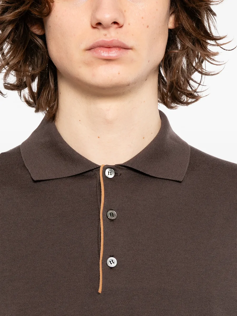 knitted polo shirt 9