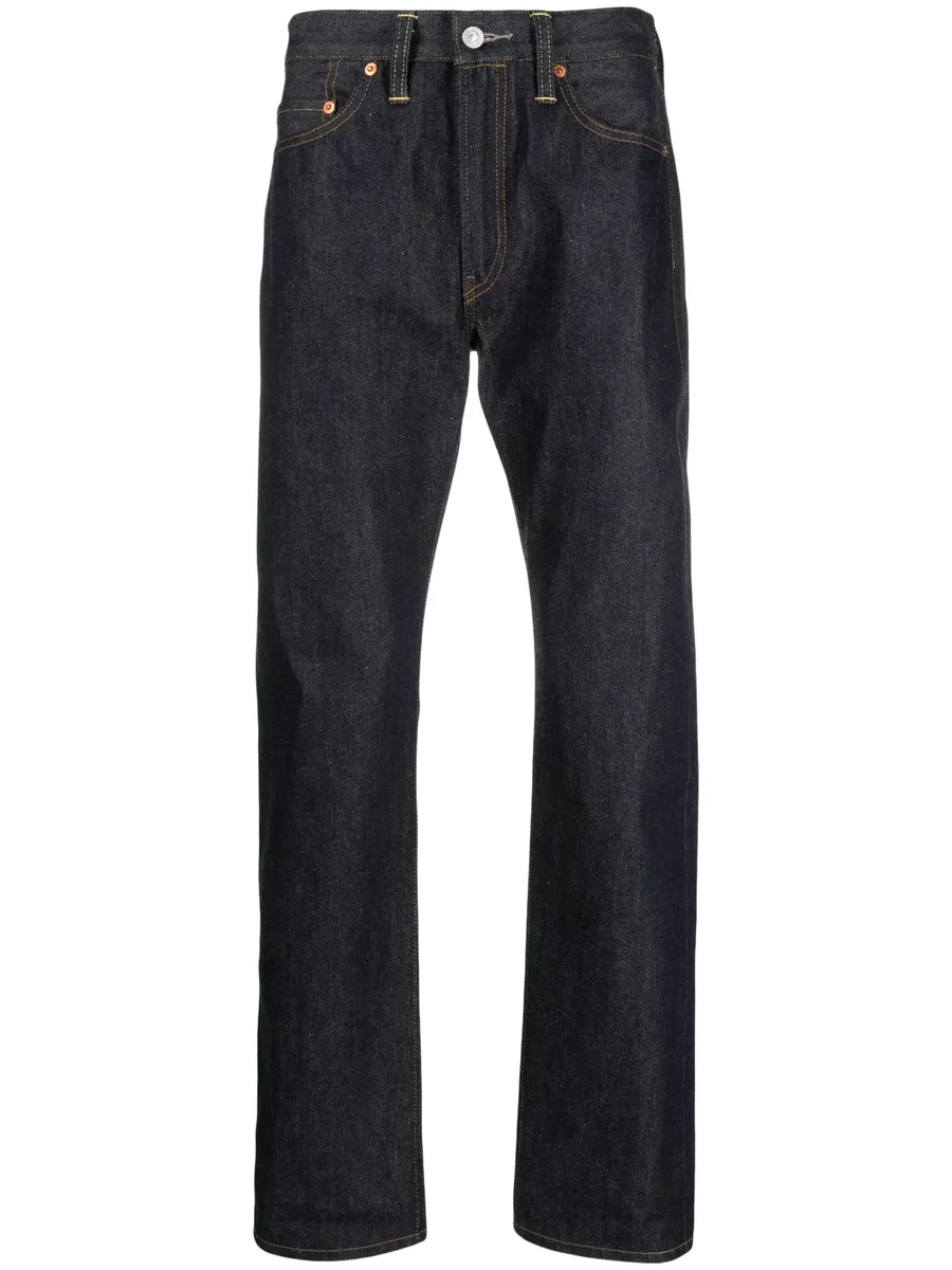 mid-rise wide-leg jeans 1